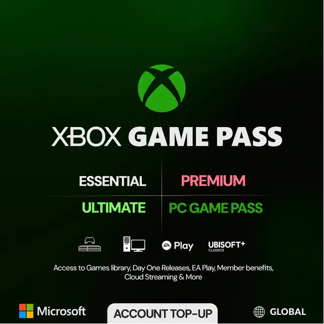 🎮 Xbox Game Pass Ultimate / Core / Essential — 1-12 месяцев | ИНДИЯ 🌍 | АВТОВЫДАЧА