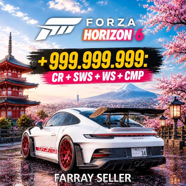 FH6 • 999.999.999: КРЕДИТЫ CR + SUPER WHEELSPIN + WS + АВТОТАЛАНТЫ FORZA HORIZON 6