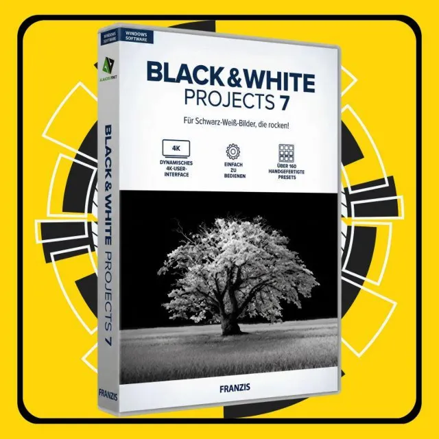 Franzis BLACK &amp; WHITE projects 7 Серийный номер
