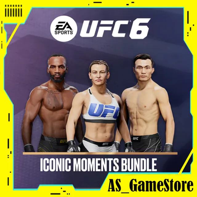 🔵UFC 6 - Iconic Moments Bundle / Комплект Культовые моменты | PS5 Турция Украина