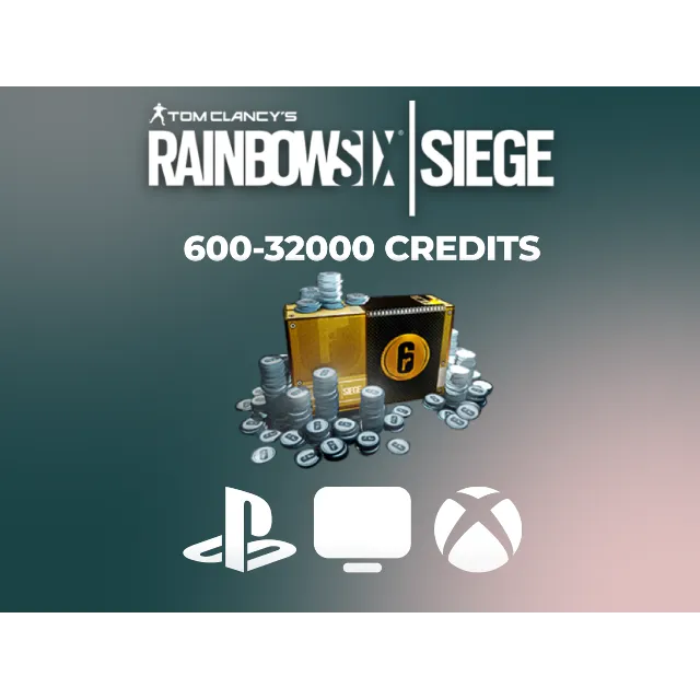 RAINBOW SIX SIEGE R6 | Кредиты 600-32000  ЛЮБАЯ ПЛАТФОРМА
