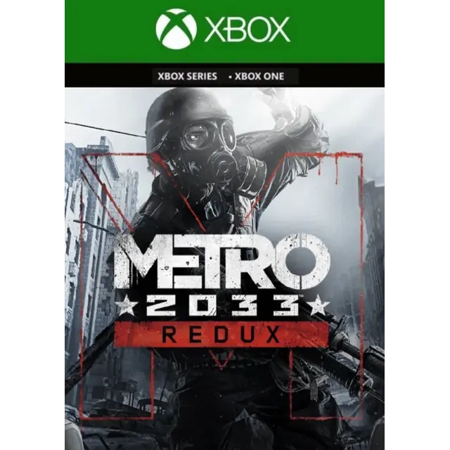 Metro 2033 Redux Xbox One &amp; Series X/S КЛЮЧ