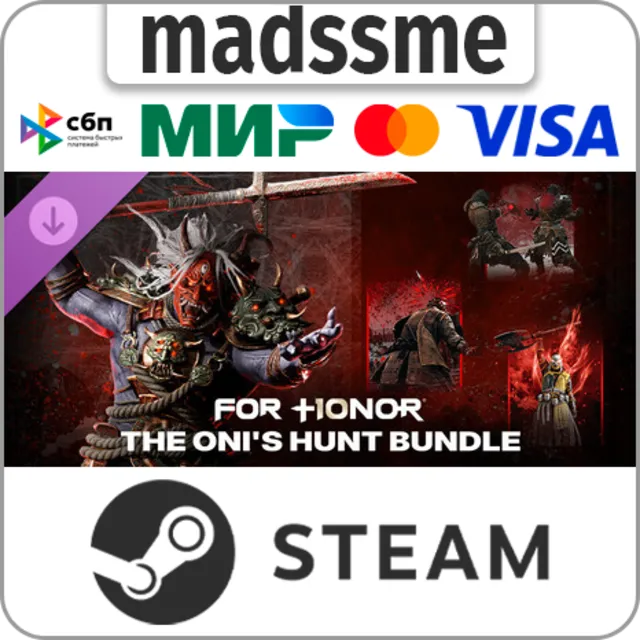 FOR HONOR - The Oni's Hunt (Hero Skin Bundle) * RU/KZ/СНГ/TR/CN/AR/IN/BR * DLC