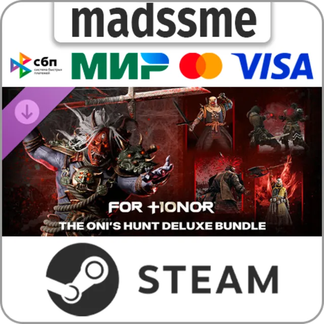 FOR HONOR - The Oni's Hunt Deluxe (Hero Skin Bundle) * RU/KZ/СНГ/TR/CN/AR/IN/BR * DLC