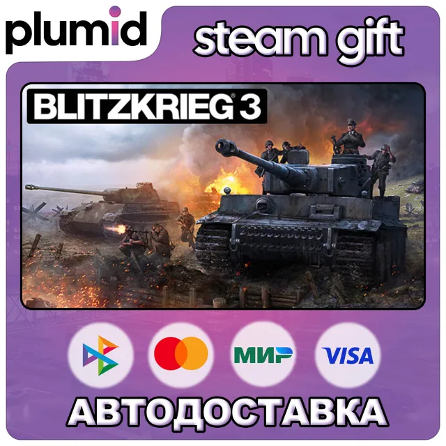 Blitzkrieg 3 Standard Edition Steam Gift / Россия + МИР / АВТО