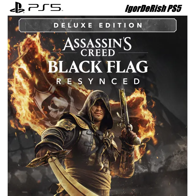 🟦 Assassin's Creed Black Flag Resynced / Deluxe (Playstation PS5) ИГРА НА ВАШ АКАУНТ