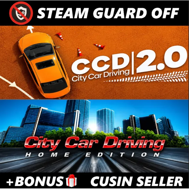 🎮 City Car Driving 2.0 + City Car Driving | Оффлайн аккаунт | Без Guard