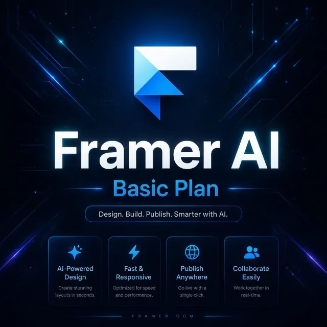 Framer AI | Базовый план | 12 месяцев | Подписка