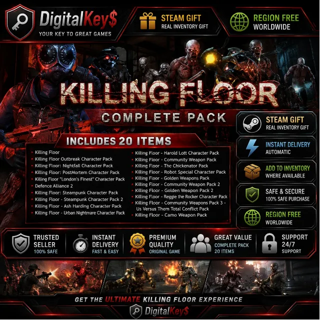🌍 Killing Floor Complete Pack — ПК Steam Gift Без региона