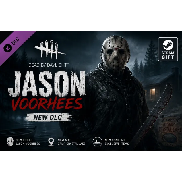 Dead by Daylight: - Jason(Джейсон Вурхиз) DLC STEAM GIFT