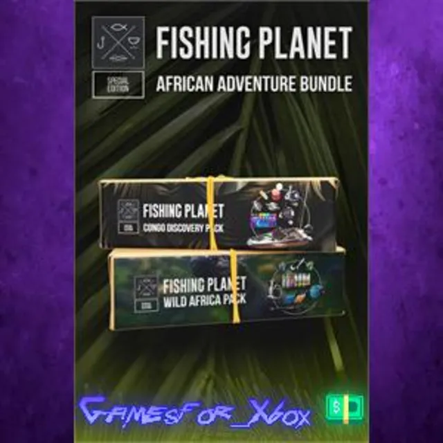 ☀️Fishing Planet - African Adventure Bundle XBOX