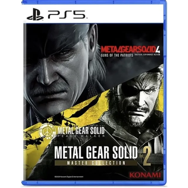 🟦 METAL GEAR SOLID: MASTER COLLECTION Vol.2 (Playstation PS5) ПОКУПКА ИГРЫ НА АКАУНТ