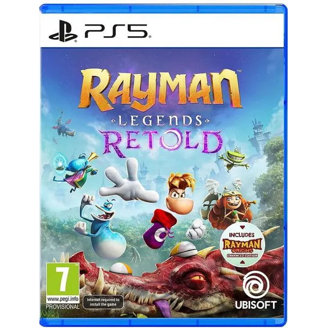 🟦 Rayman Legends Retold (Версия Playstation PS5) ПРЕДЗАКАЗ ИГРЫ НА ВАШ АКАУНТ