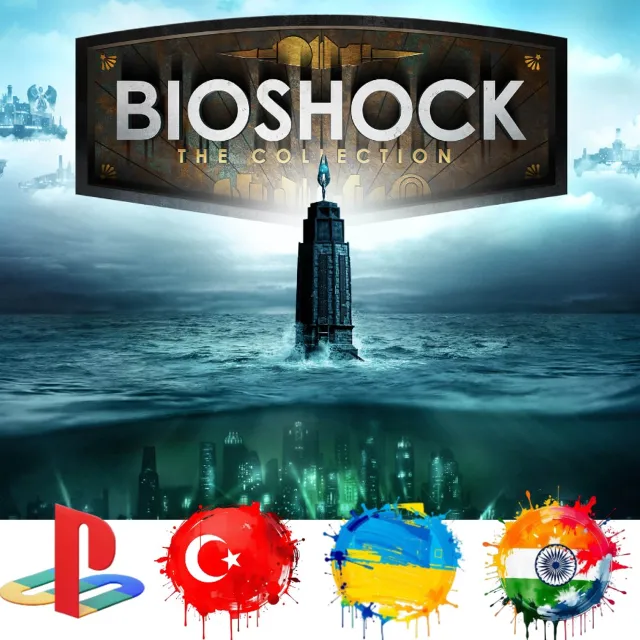 BioShock The Collection PS4/ТУРЦИЯ/УКРАИНА/ИНДИЯ/PS