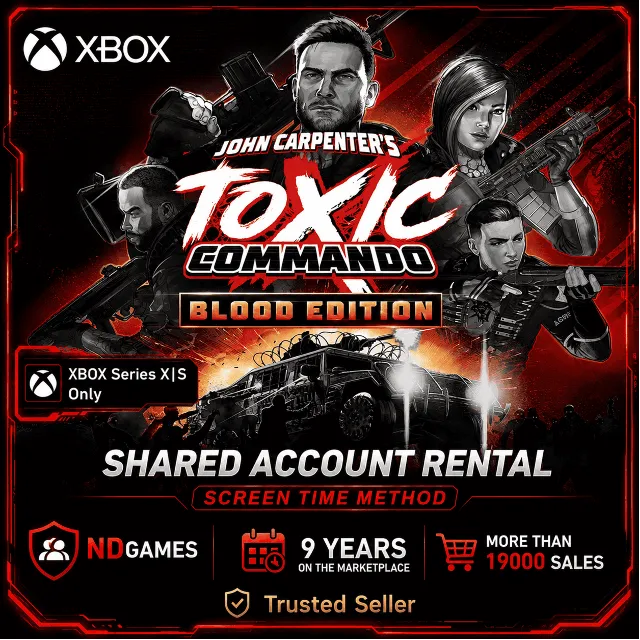 [XBOX SERIES X|S] АРЕНДА | John Carpenter's Toxic Commando - Blood Edition