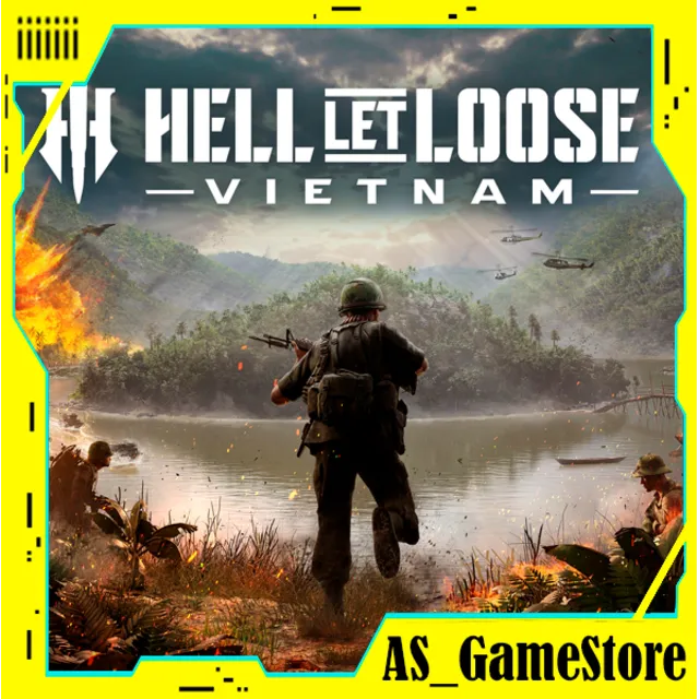 🔵Hell Let Loose: Vietnam / Хел Лет Луз: Вьетнам | PS5 Турция Украина