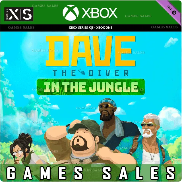 ✅❤️DAVE THE DIVER - IN THE JUNGLE CONTENT PACK❤️XBOX ONE|XS+PC WIN🔑КЛЮЧ✅