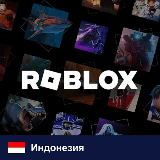 Roblox Индонезия 💳 карта оплаты — автовыдача 24/7