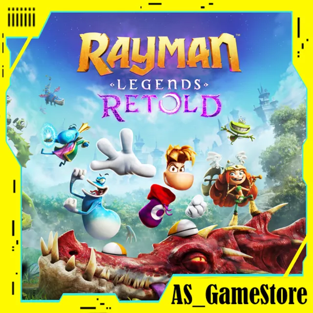 🔵Rayman Legends Retold / Рейман Легенд | PS5 Турция Украина