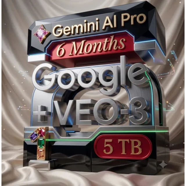 GOOGLE AI PRO 6 МЕСЯЦЕВ | Gemini 3.5, Nano Banana Pro, Veo 3.1, 5 ТБ