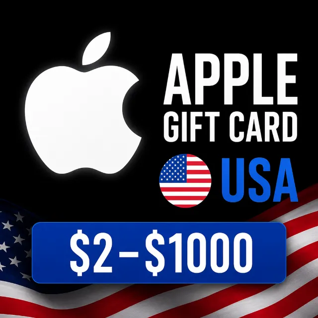 Apple Gift Card USA 🇺🇸 | App Store &amp; iTunes | Автовыдача 24/7 | $2-$500