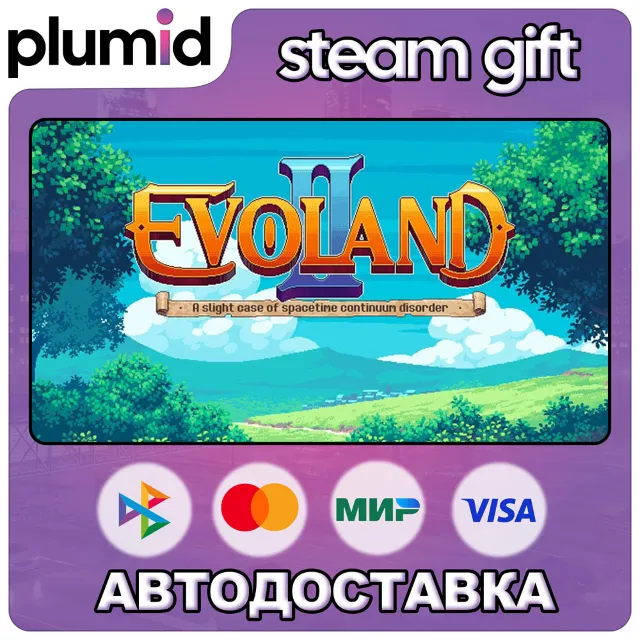 Evoland 2 Steam Gift / Россия + МИР / АВТО