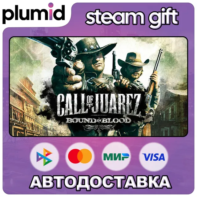 Call of Juarez: Bound in Blood Steam Gift / Россия + МИР / АВТО
