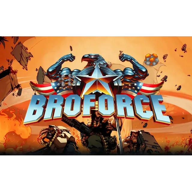 Broforce XBOX ONE SERIES + WIN 10 КЛЮЧ