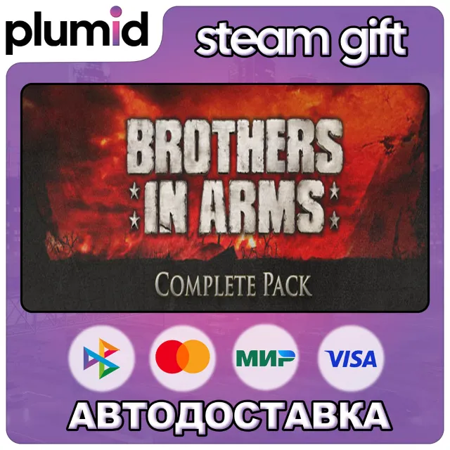 Brothers in Arms Pack Steam Gift / Россия + МИР / АВТО
