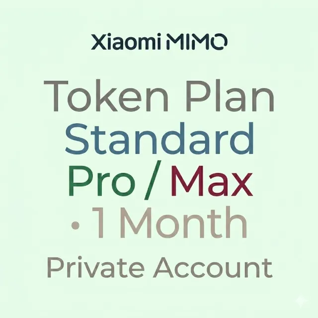 Xiaomi MiMo Token Plan (SGP) Standard/Pro/Max | 1 месяц | Личный аккаунт