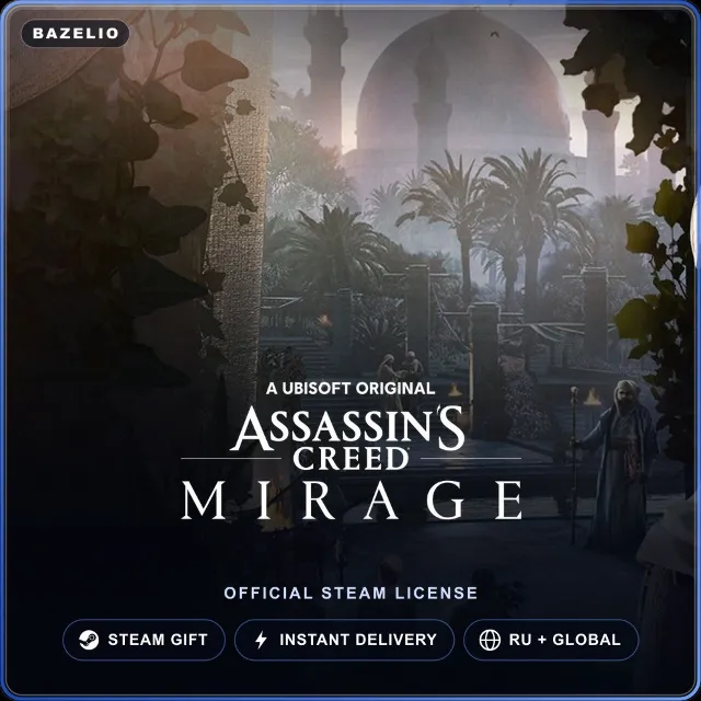 Assassin's Creed Mirage (Steam Gift) · РФ и весь мир · Автодоставка 24/7