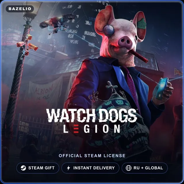 Watch Dogs®: Legion (Steam Gift) · РФ и весь мир · Автодоставка 24/7
