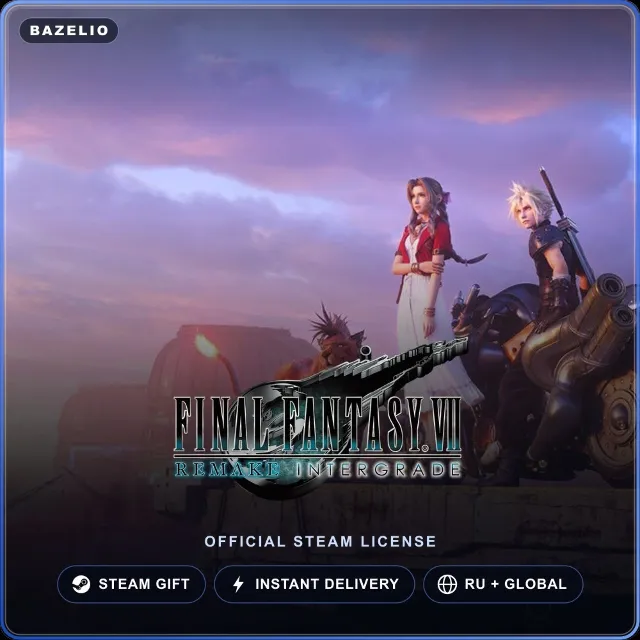 FINAL FANTASY VII REMAKE INTERGRADE (Steam Gift) · РФ и весь мир · Автодоставка 24/7