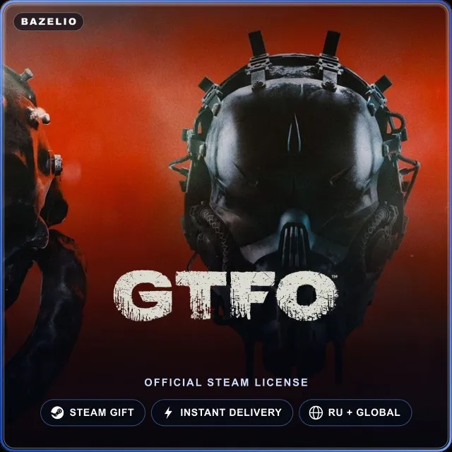 GTFO (Steam Gift) · РФ и весь мир · Автодоставка 24/7