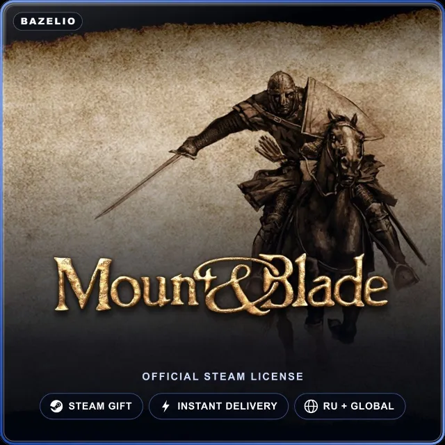Mount &amp; Blade (Steam Gift) · РФ и весь мир · Автодоставка 24/7