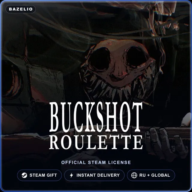 Buckshot Roulette (Steam Gift) · РФ и весь мир · Автодоставка 24/7