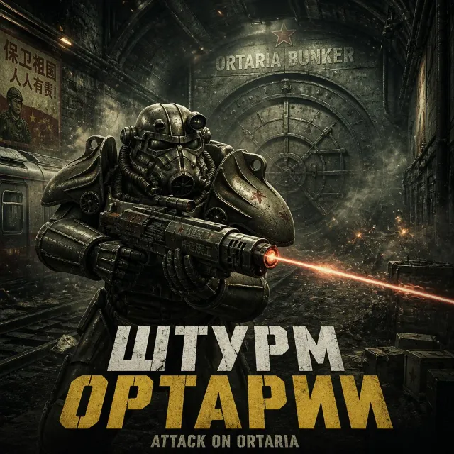 Русский перевод для модификации "Attack on Ortaria" для Fallout 4