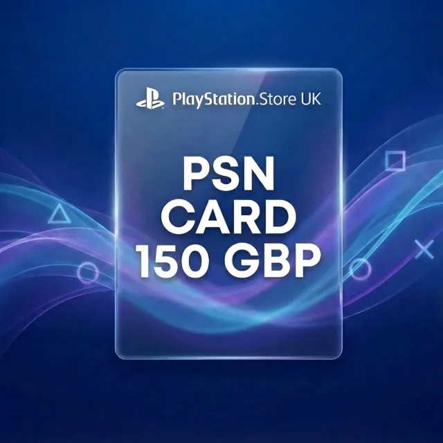 PSN Карта пополнения 150 GBP (Фунтов) Великобритания