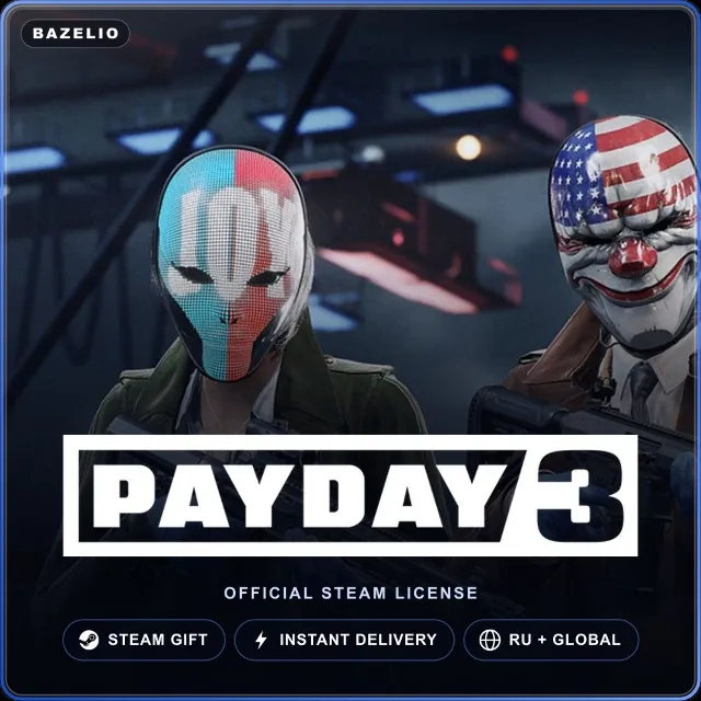 PAYDAY 3 (Steam Gift) · РФ и весь мир · Автодоставка 24/7