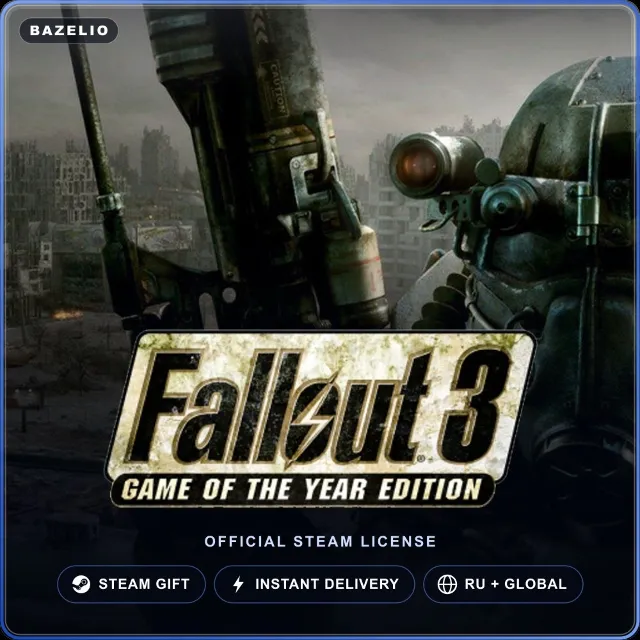 Fallout 3: Game of the Year Edition (Steam Gift) · РФ и весь мир