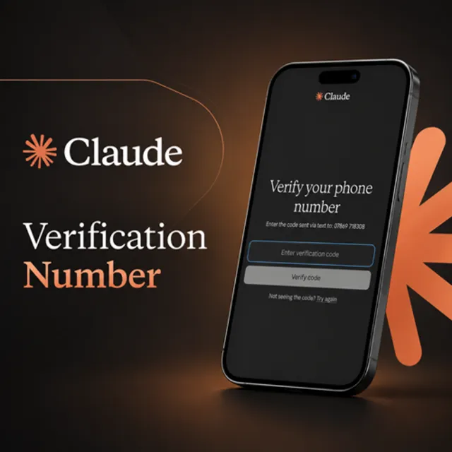 Claude | Активация | номер телефона для подтверждения | sms
