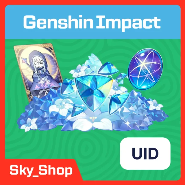Genshin Impact | Кристаллы | Гранулы времени | Благословение луны | АВТОвыдача | 24/7