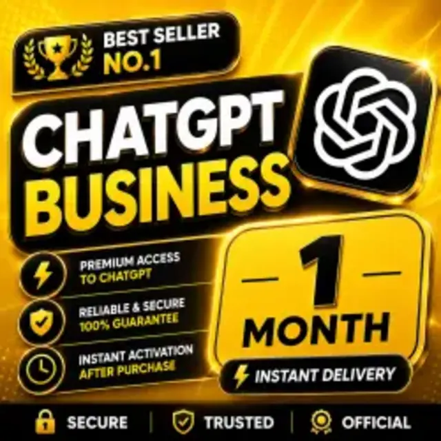 Совместный аккаунт ChatGPT Business на 1 месяц (Глобально)
