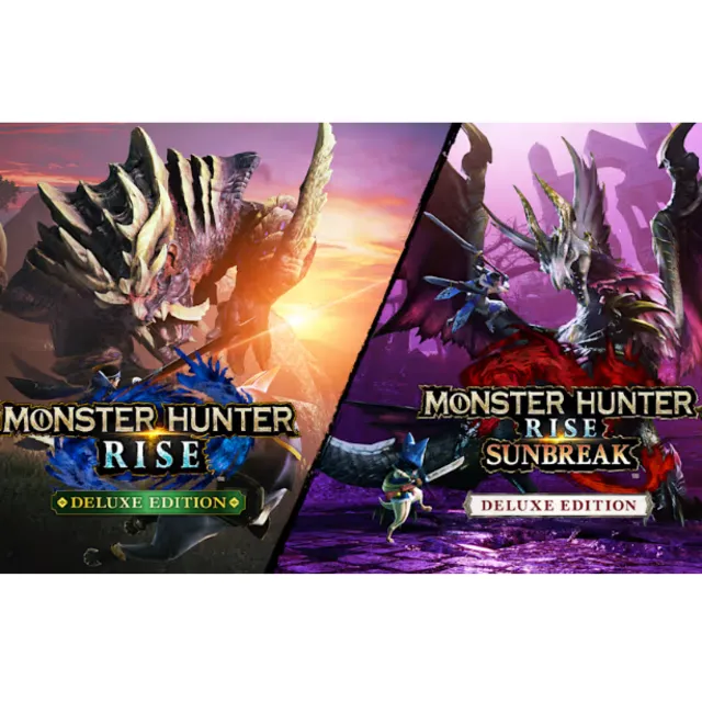 🔶2 DLC Ключа Monster Hunter Rise + Sunbreak (Deluxe Edition) Kit Global Steam🔑