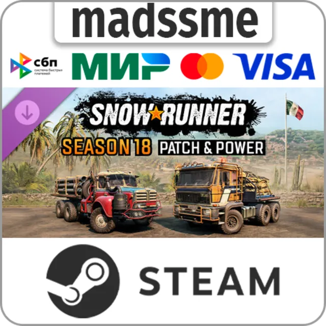 SnowRunner - Season 18: Patch &amp; Power * RU/KZ/СНГ/TR/CN/AR/IN/BR * DLC * STEAM