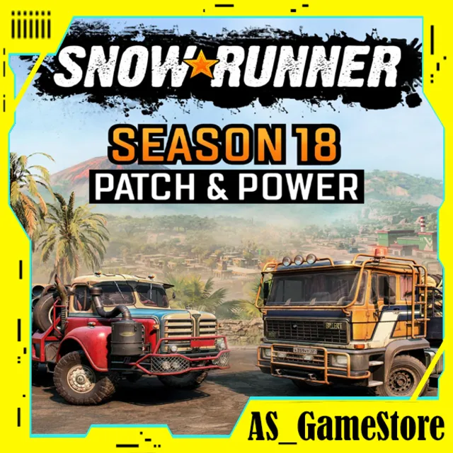 ⚫️SnowRunner - Сезон 18 Patch &amp; Power / Сноураннер | ПК Epic Games EGS