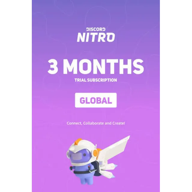 Discord Nitro – 3 Months Trial Link | Global