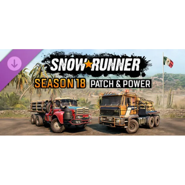 SnowRunner - Season 18: Patch &amp; Power steam DLC дополнение