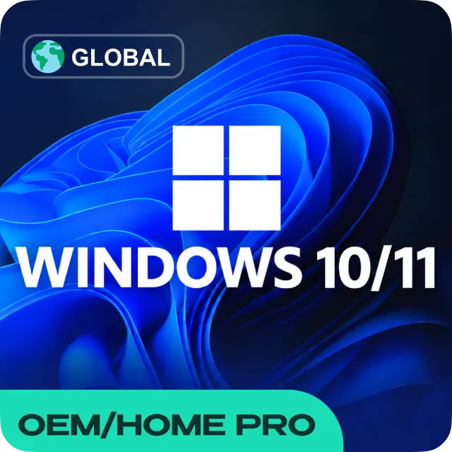 WINDOWS 10/11 HOME/PRO OEM ЛИЦЕНЗИОННЫЙ КЛЮЧ АКТИВАЦИИ MICROSOFT