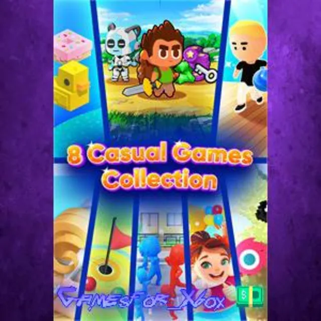 ☀️8 Casual Games Collection XBOX